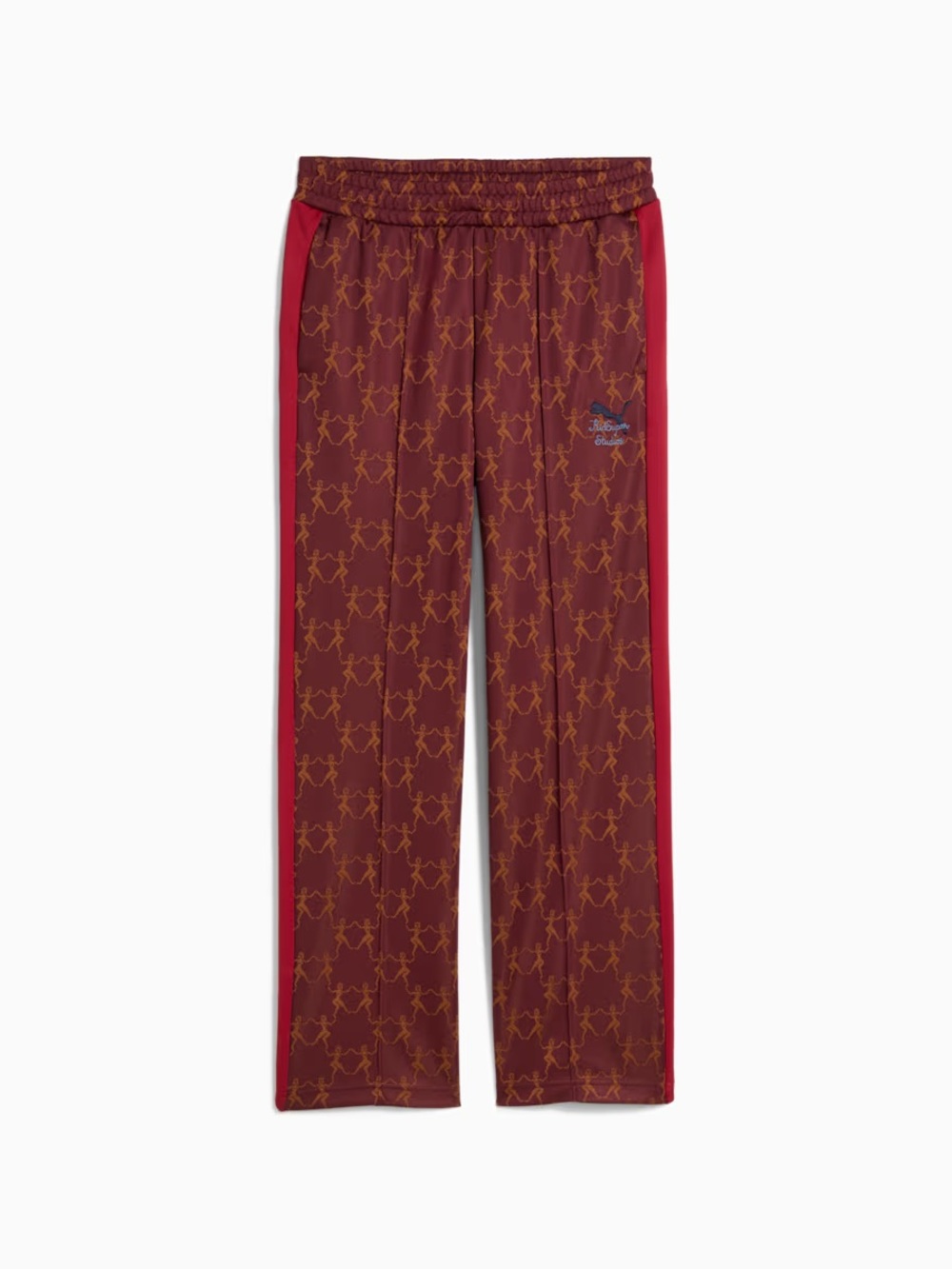 PUMA x KIDSUPER T7 Men’s Woven Pants Ruby Shimmer 632375 96 Size XL New Rare HTF